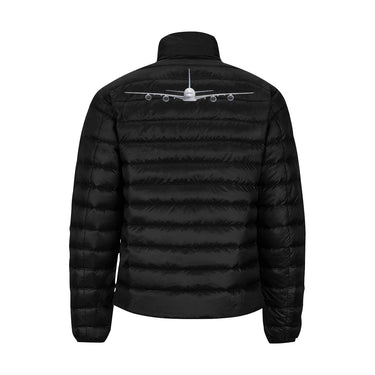 Airbus A380 Men's Stand Collar Padded Jacket e-joyer